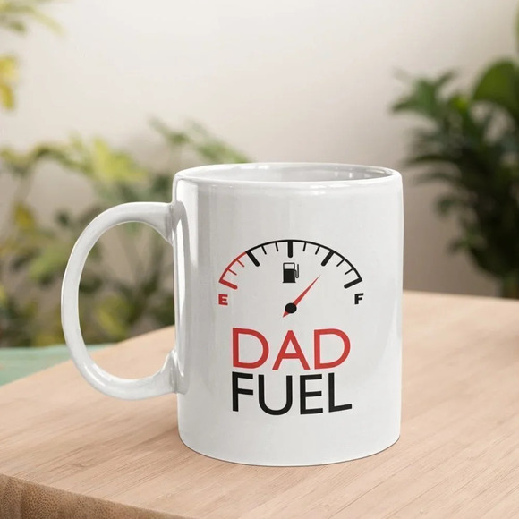 Dad Fuel 11oz Ceramic Mug - Picture 2 of 2